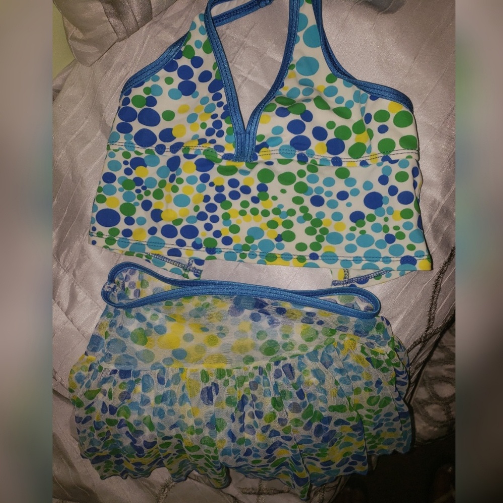 Youth SAND N SUN Polka Dot Swim Set